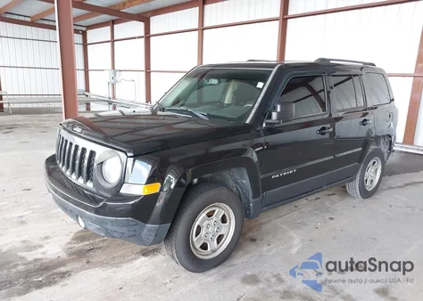 2016 Jeep Patriot Sport z USA, uszkodzony, nr VIN 1C4NJPBA3GD734958